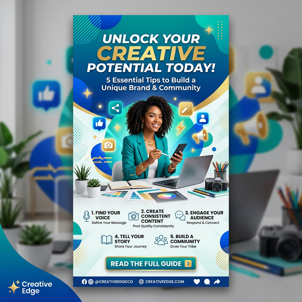 Vertical social media post graphic for Instagram